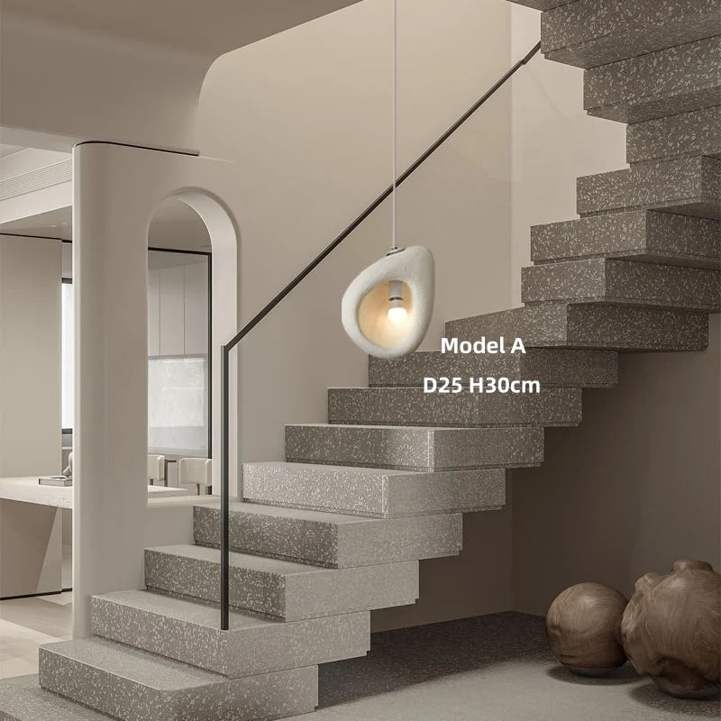 Nordic Wabi-Sabi Pendant Light