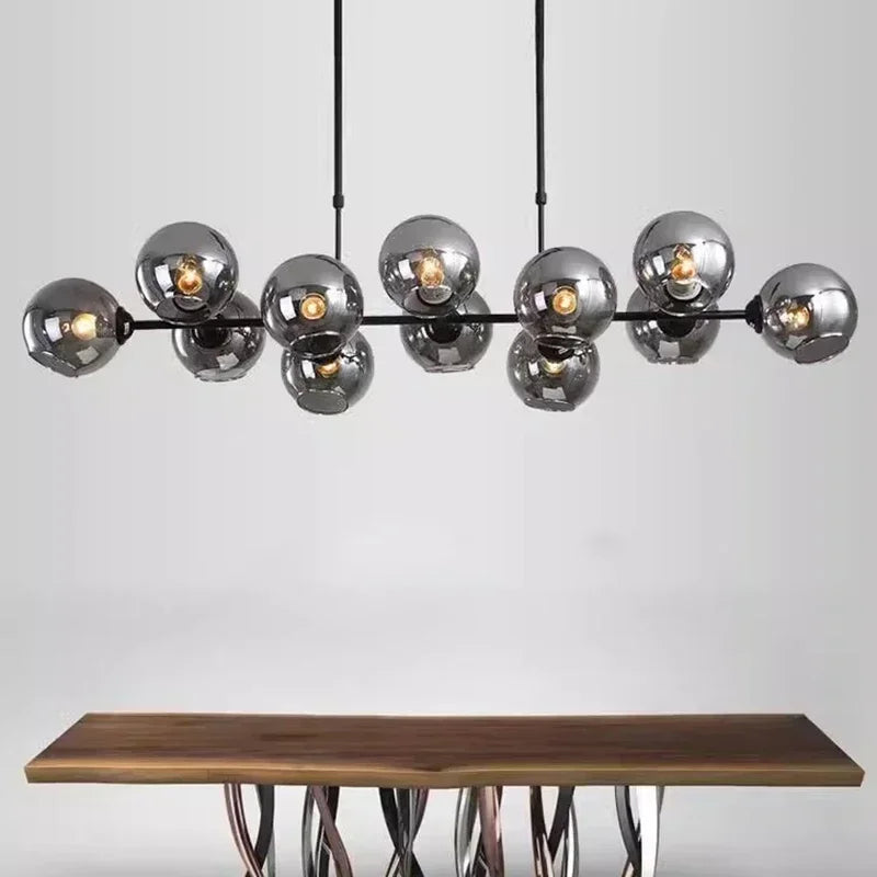 Modern Industrial Multi-Light Pendant