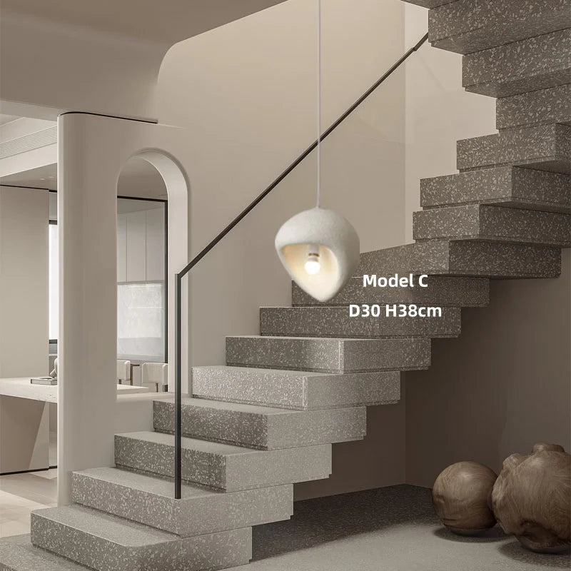 Nordic Wabi-Sabi Pendant Light