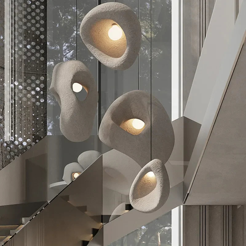Nordic Wabi-Sabi Pendant Light