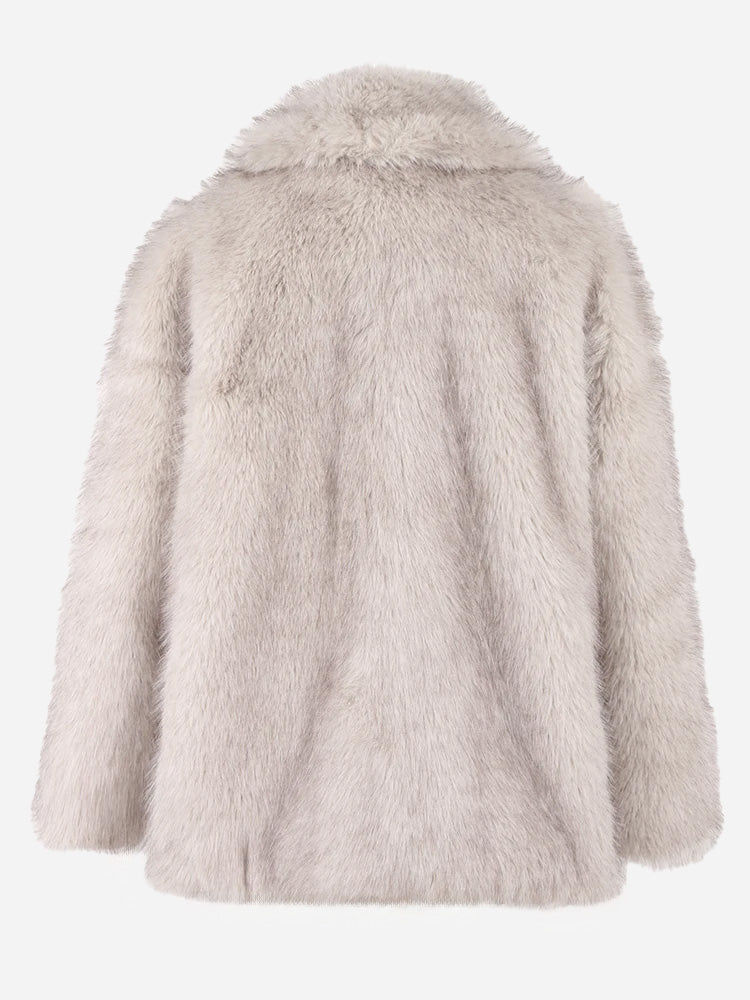 Soft Faux Fur Coat