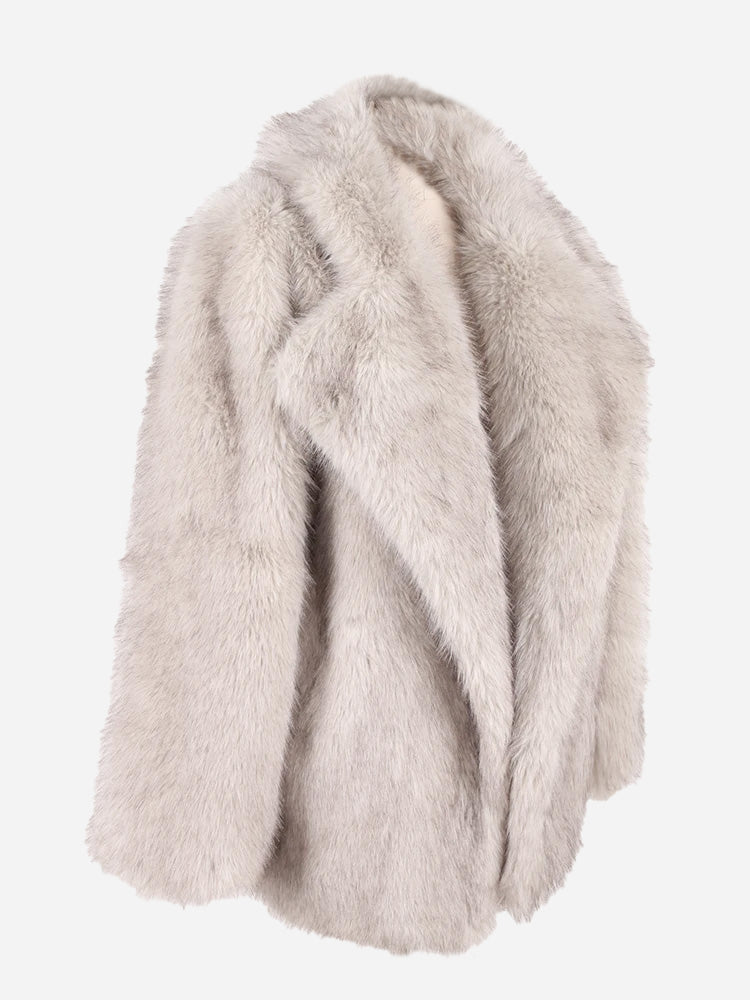 Soft Faux Fur Coat