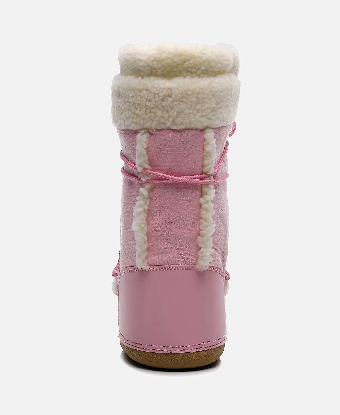 Pom Pom Pink Snow Boots