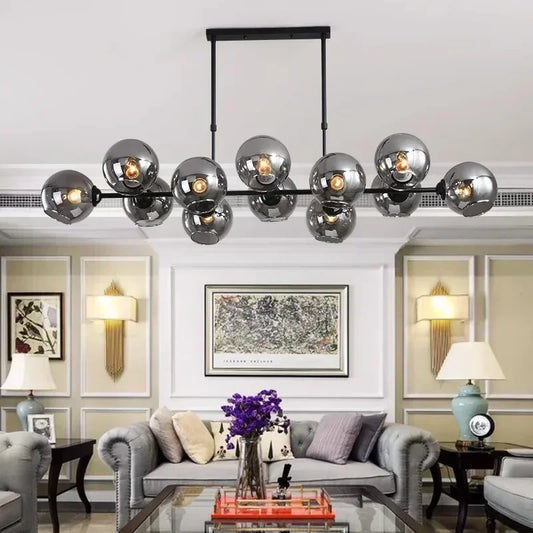 Modern Industrial Multi-Light Pendant