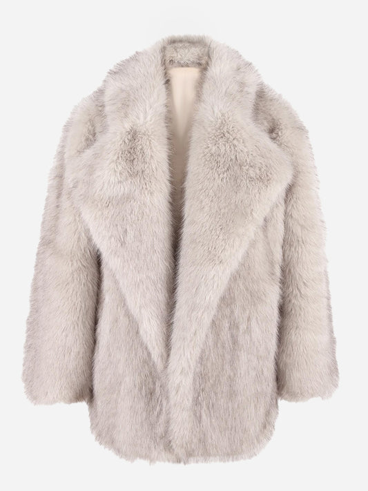 Soft Faux Fur Coat