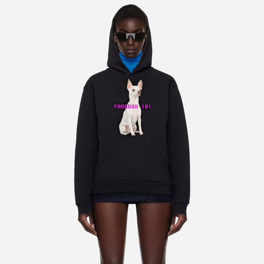 Oversized Logo Dog Hoodie