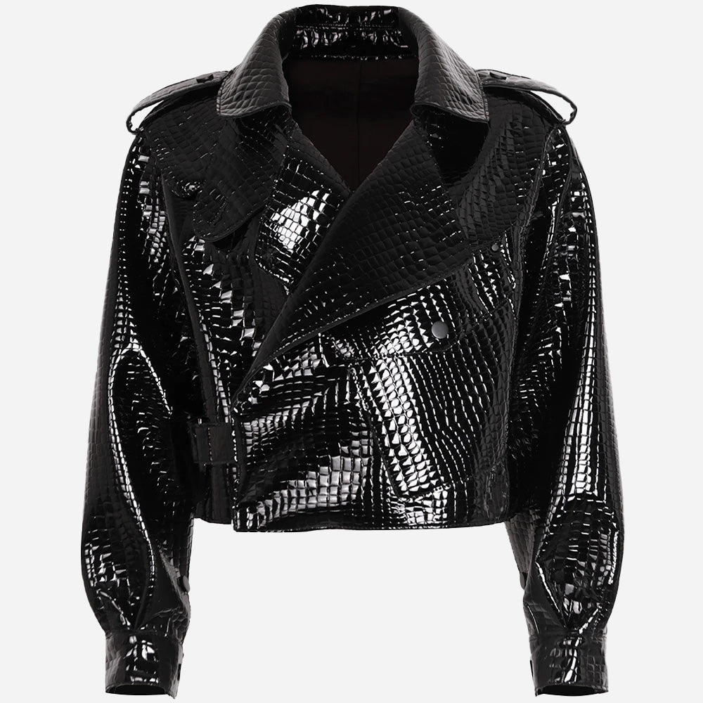 Patent Leather Jacket