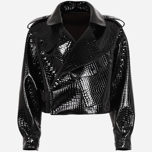 Patent Leather Jacket