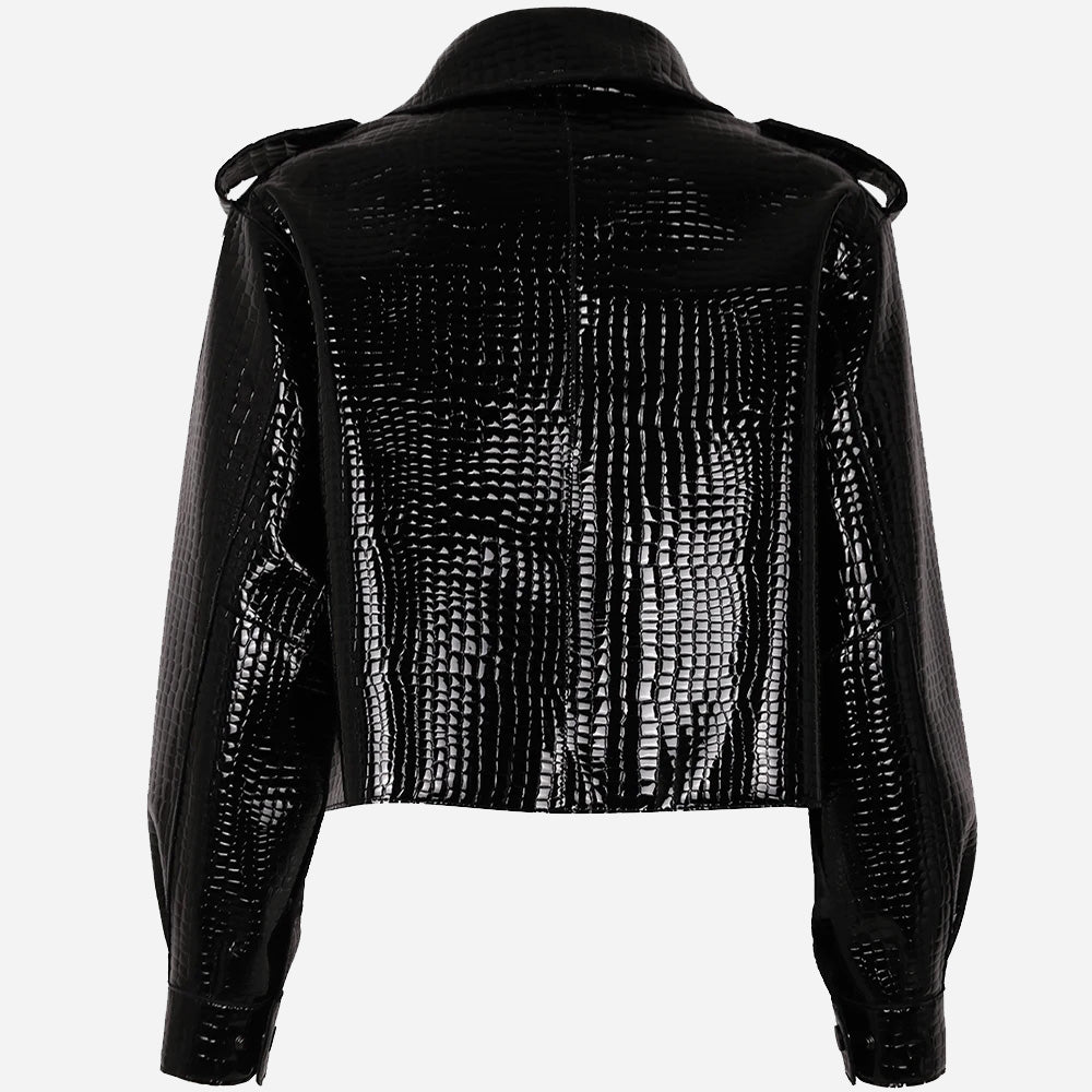 Patent Leather Jacket