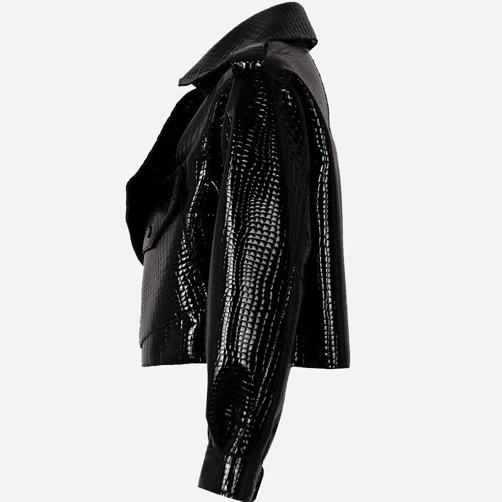 Patent Leather Jacket